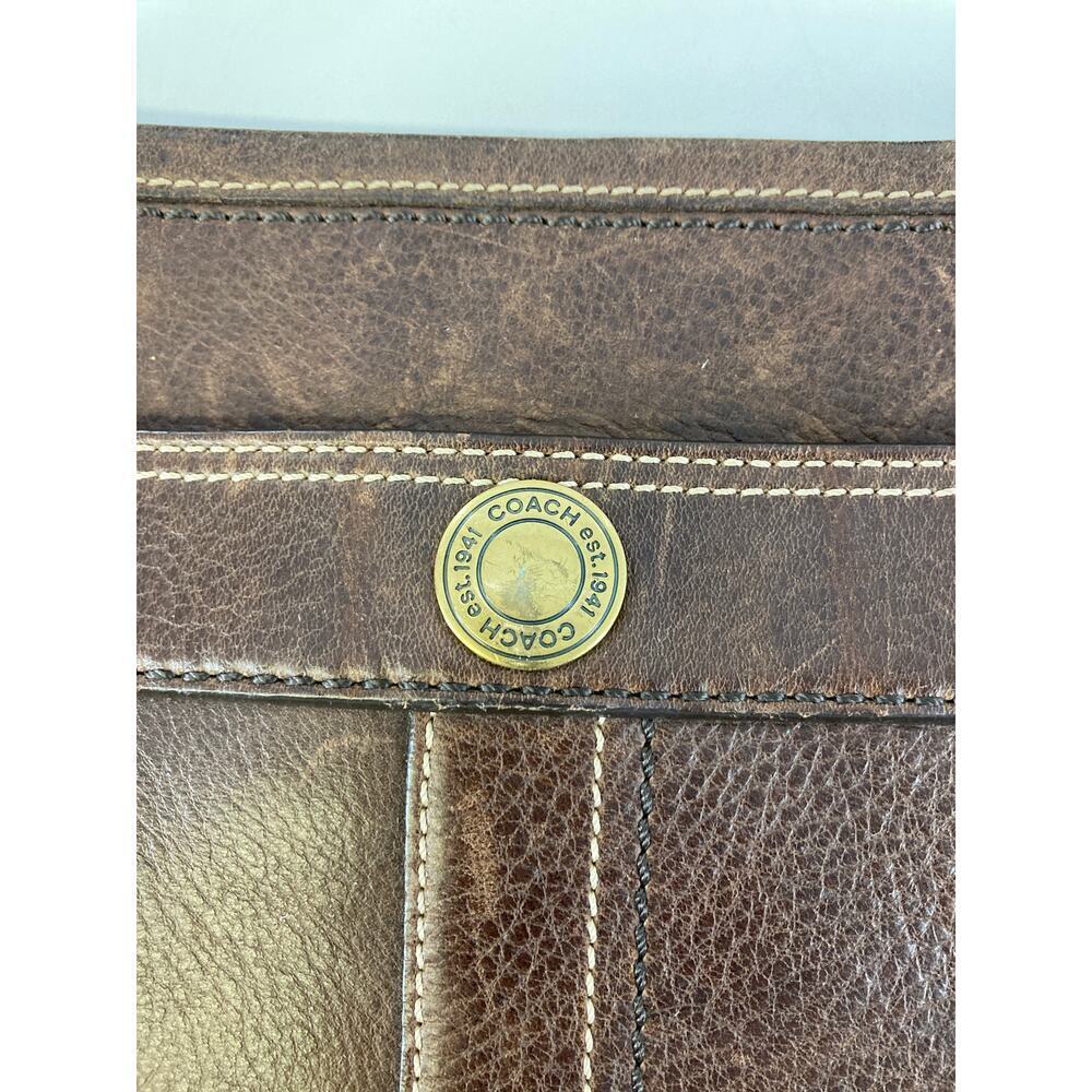 COACH 70053 LARGE VNTAGE LEAHTER MENS SLING BAG - Picture 12 of 14